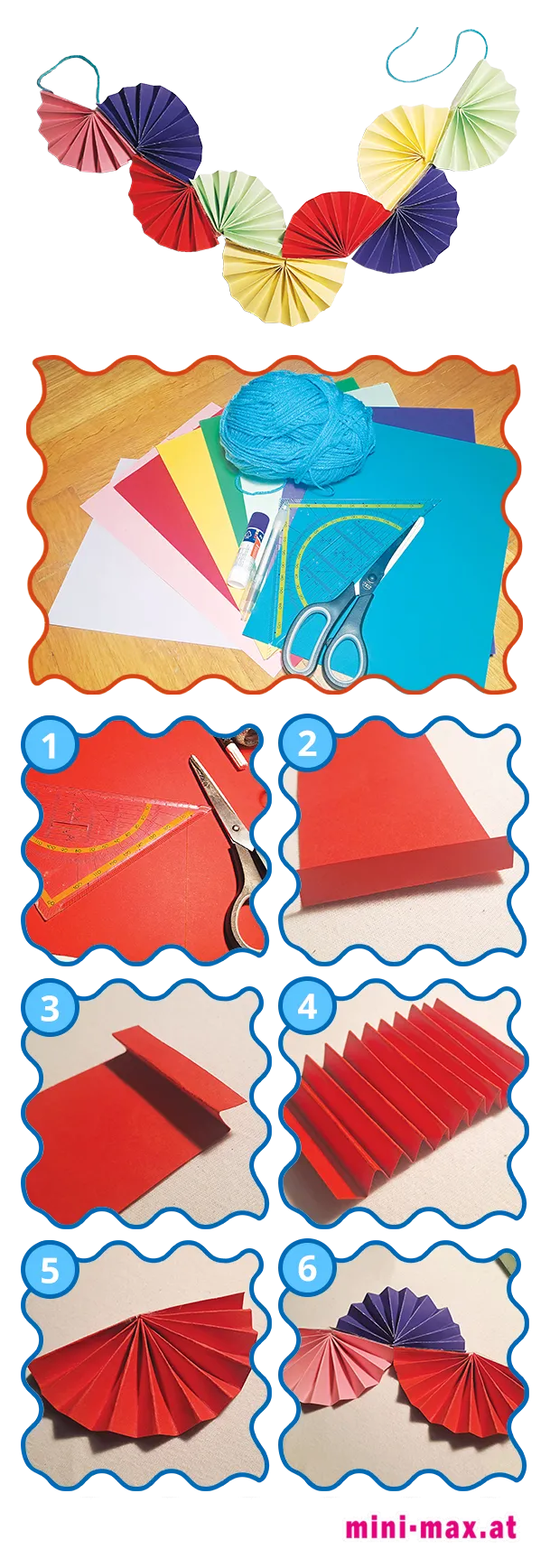 MINI-MAX-Heft 178 -2026, Kunterbunter Bastelspaß: Girlande